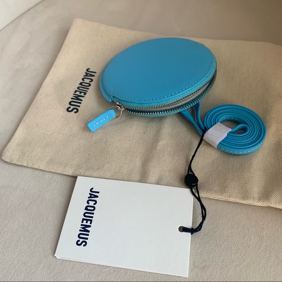 SOLD ✨ Jacquemus Le Pitchou Coin Purse in blue - Picture 2 of 7